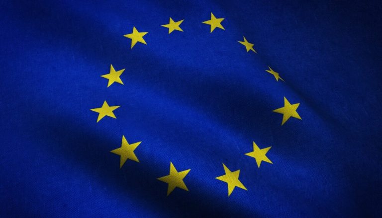 closeup-shot-realistic-waving-flag-europe-with-interesting-textures_181624-16383