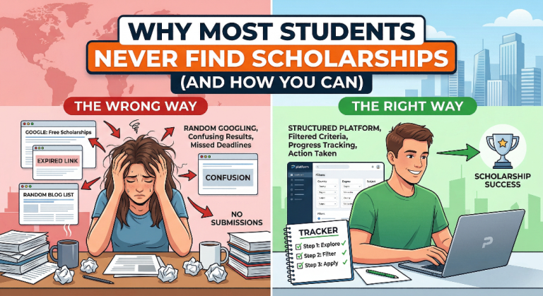 why students fail to find scholarships